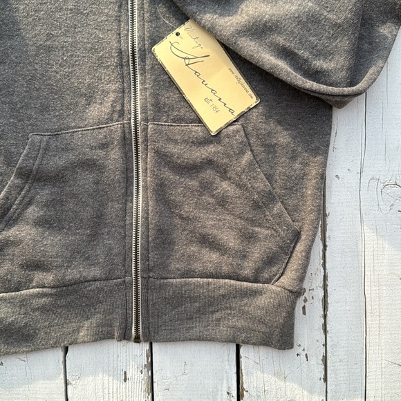 Vintage Havana Embellished Gray Hoodie NWT - Picture 4 of 6